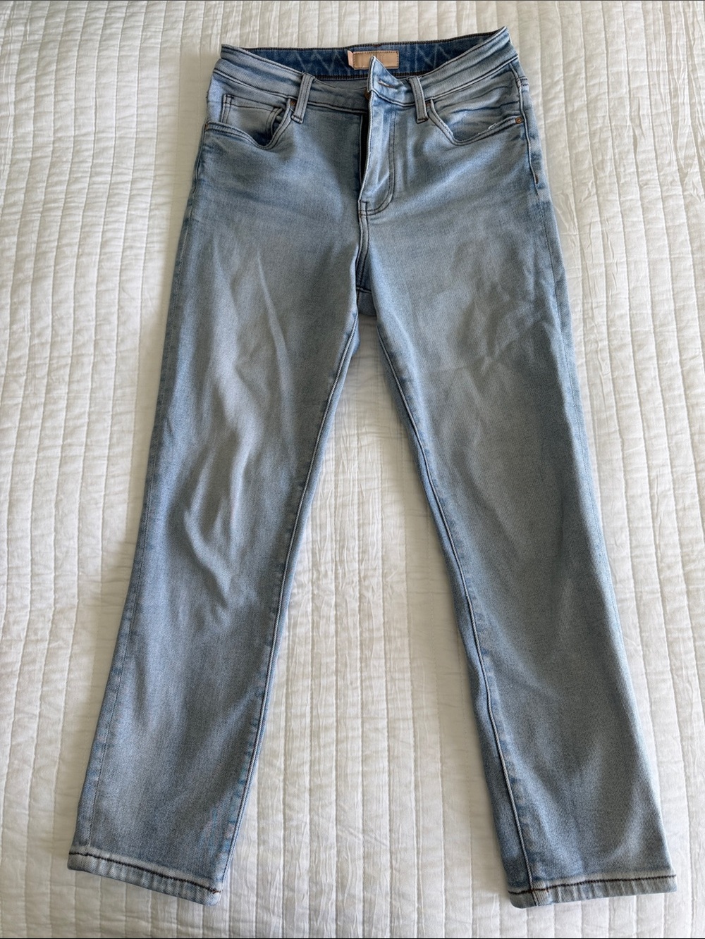 Kut from the Kloth Light Blue Straight Leg Jeans